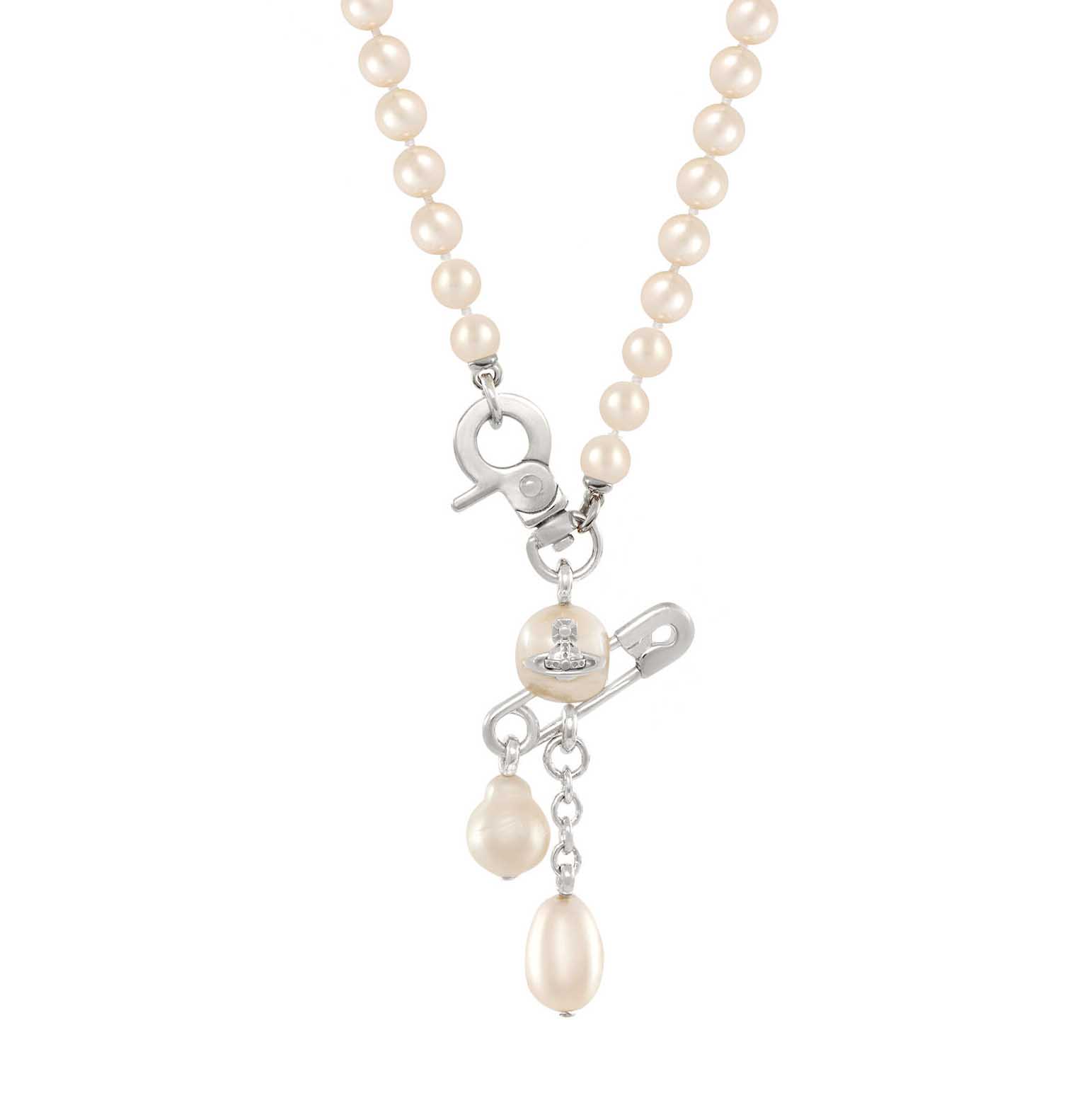 Vivienne Westwood Claude Small Pearl Necklace